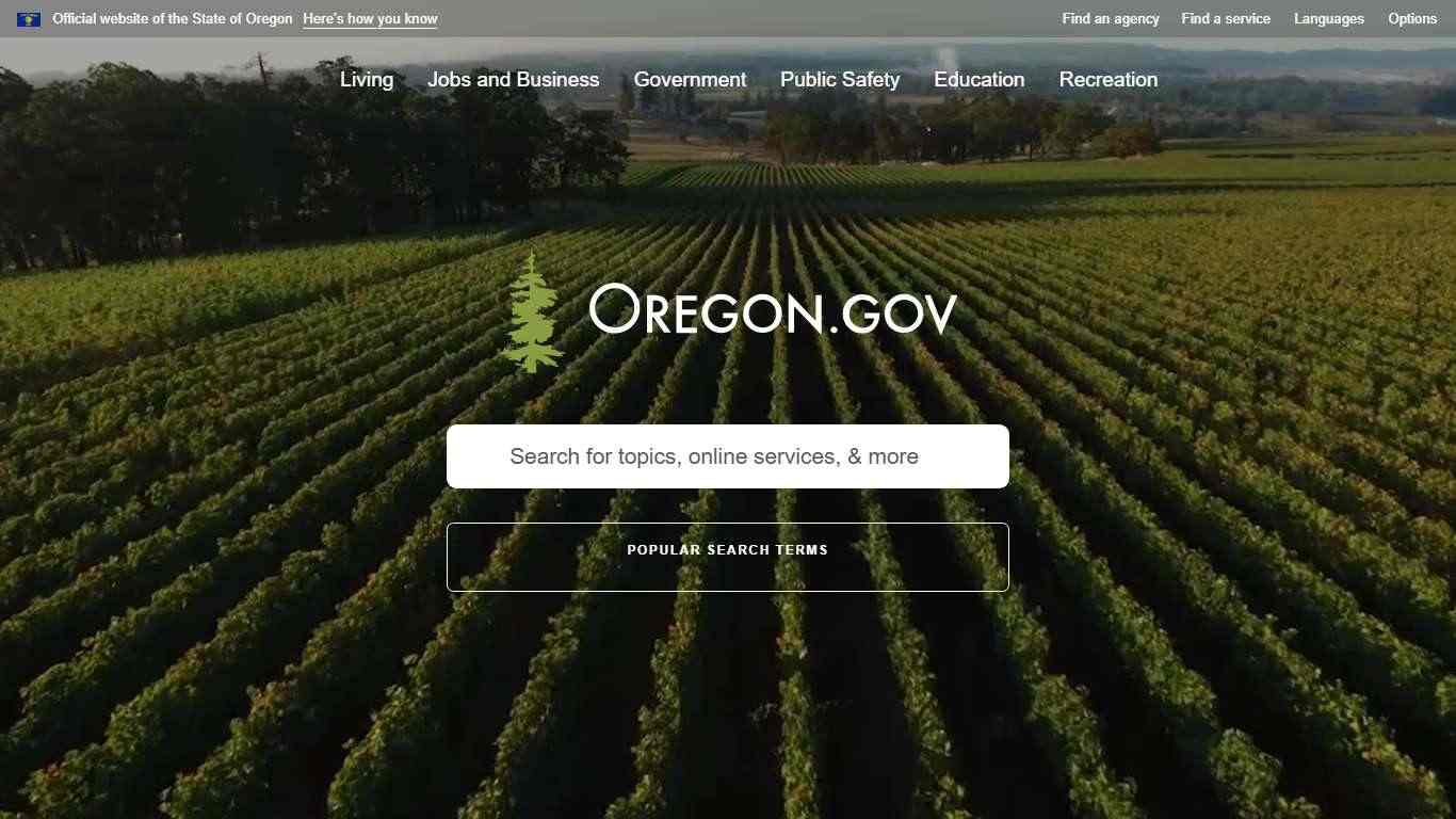Oregon.gov : State of Oregon